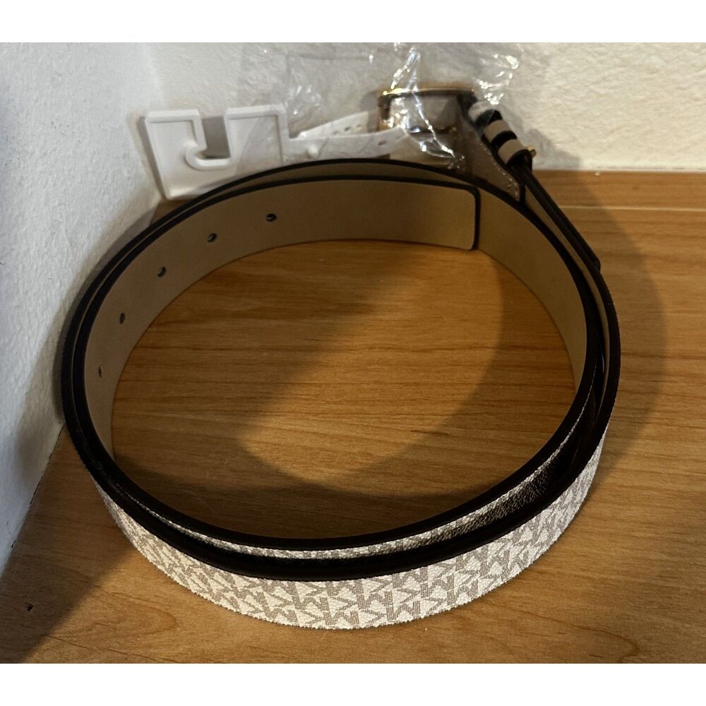 Michael Kors Women's Triple Loops Studded Belt Large NWT - Picture 7 of 8
